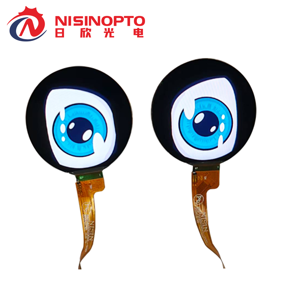 1.5寸360*360一芯双屏机器人表情液晶屏